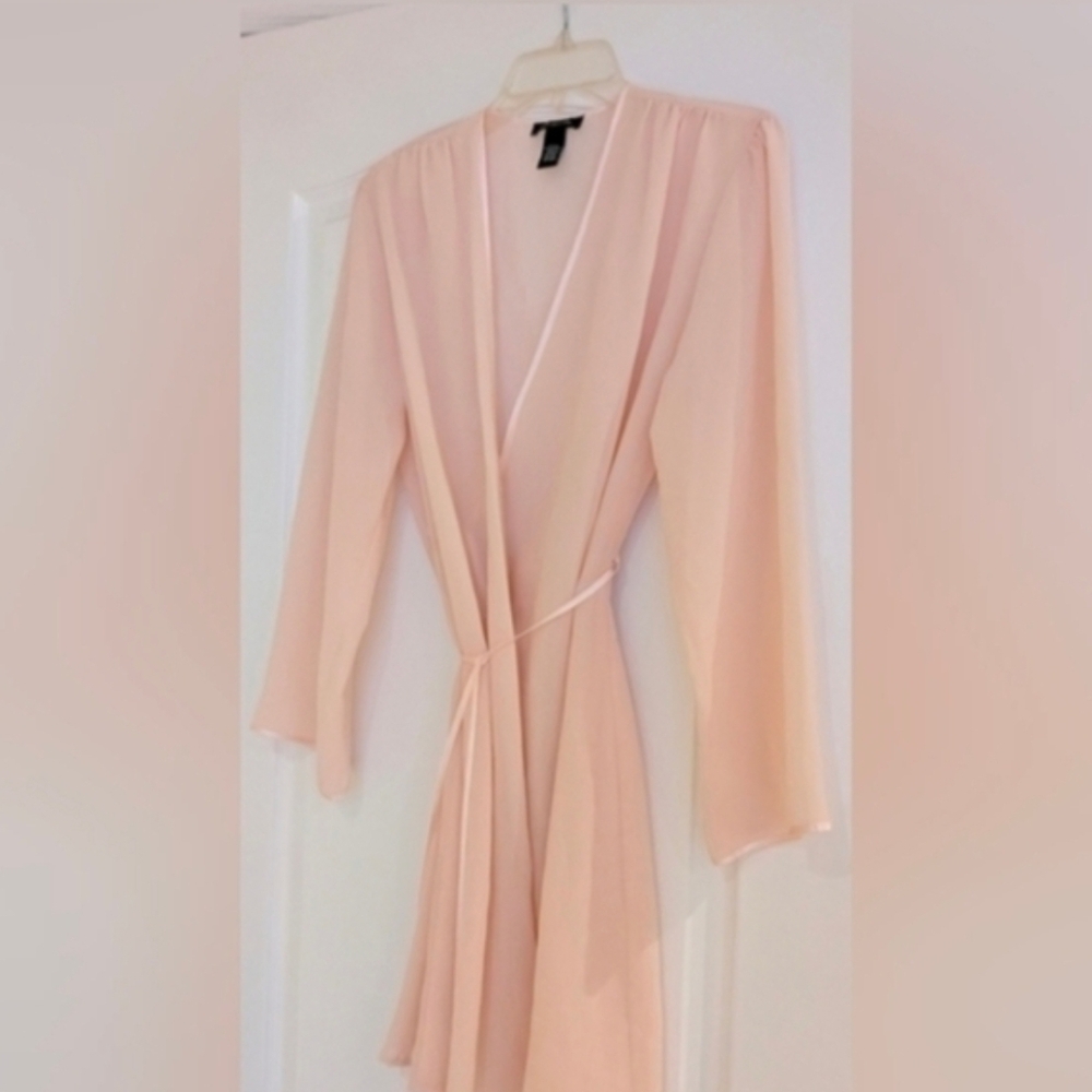 Women's Jones New York Sheer Pink Robe